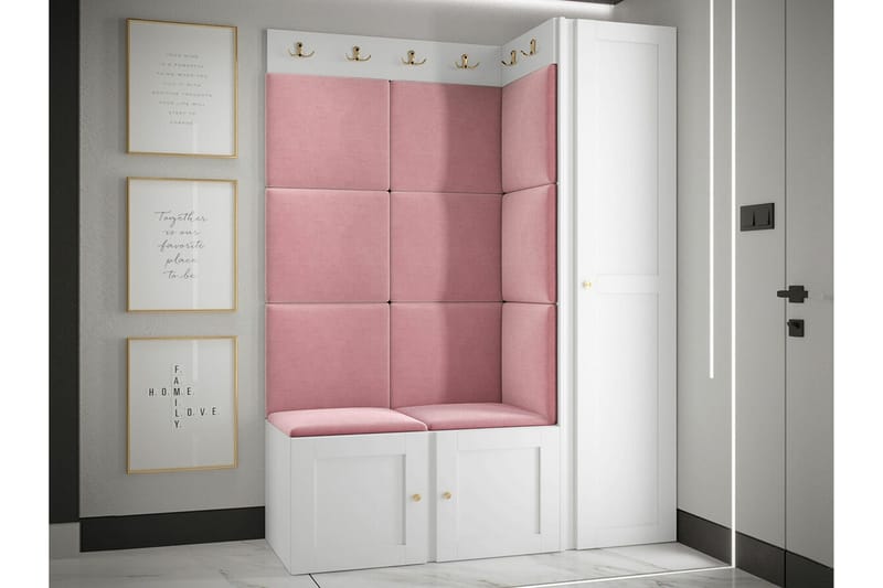 Dunvegan Highboard White - Oppbevaring - Skap - Oppbevaringsskap