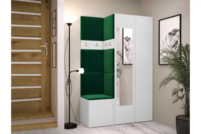 Dunvegan Highboard White - Oppbevaring - Skap - Oppbevaringsskap