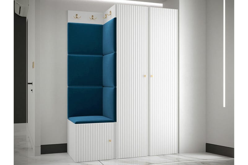 Dunvegan Highboard White - Oppbevaring - Skap - Oppbevaringsskap