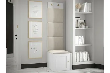 Dunvegan Highboard White - Oppbevaring - Skap - Oppbevaringsskap