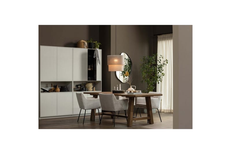 Oppbevaringsskap Finca - Tåke, 110 cm - Oppbevaring - Skap - Hjørneskap