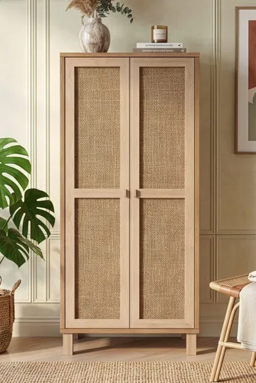 Flerbruks skap Hanah Home Dune (60 x 133,6 x 35 cm) Eik - Eik - Oppbevaring - Skap - Oppbevaringsskap