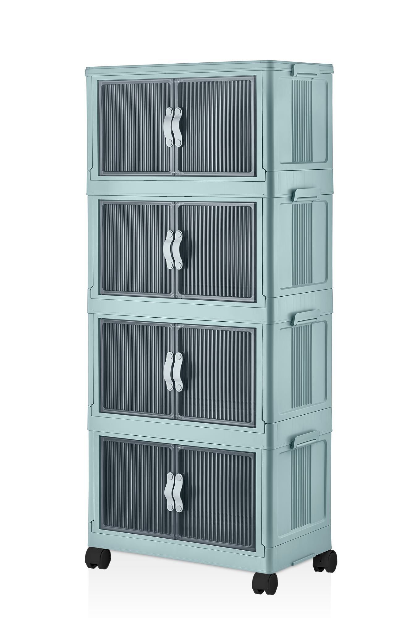 Flerbruks skap Hanah Home Lavine 127 (56 x 127 x 56 cm) Baby Blue -