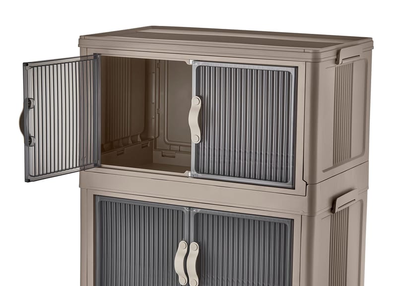 Flerbruks skap Hanah Home Lavine 127 (56 x 127 x 56 cm) Lyseblå - Oppbevaring - Skap - Oppbevaringsskap - Omkledningsskap