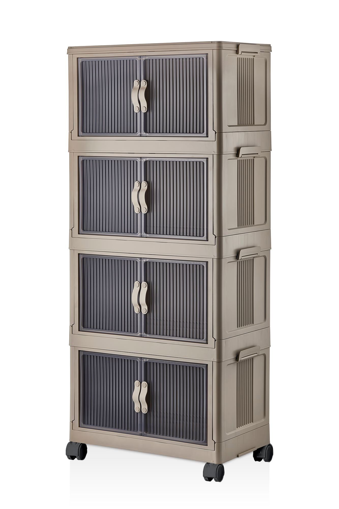 Flerbruks skap Hanah Home Lavine 127 (56 x 127 x 56 cm) Lyseblå -