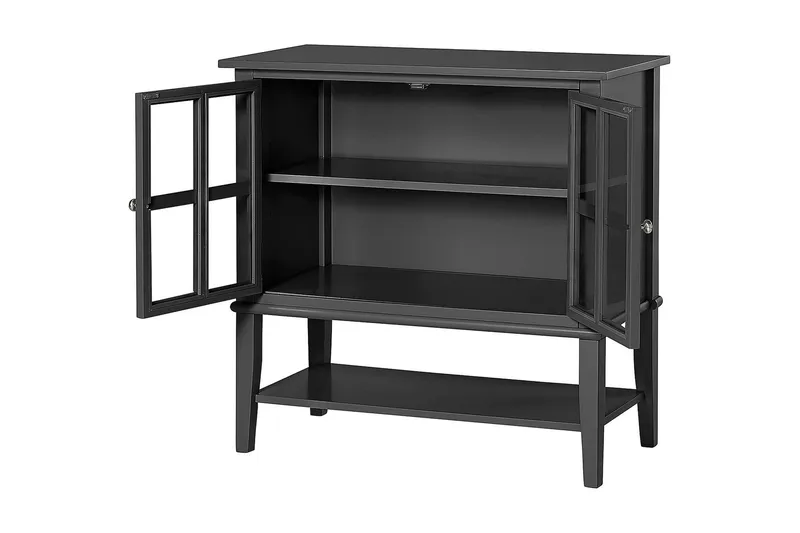 Franklin Oppbevaringskap 80x40 cm Svart - Dorel Home - Oppbevaring - Skap - Oppbevaringsskap