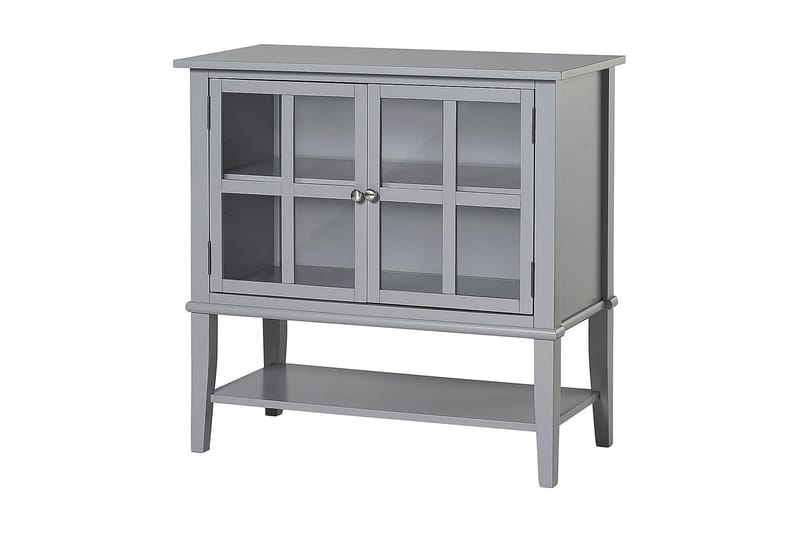 Franklin Oppbevaringsskap 80x40 cm Grå - Dorel Home - Oppbevaring - Skap - Oppbevaringsskap