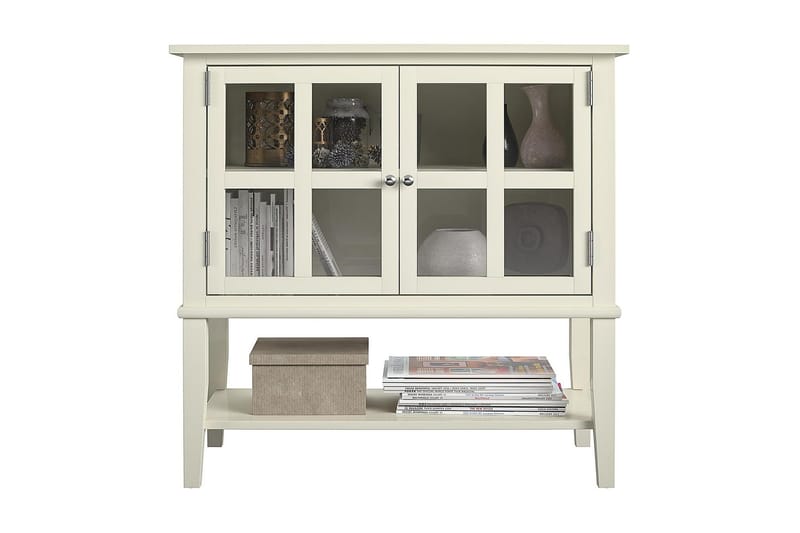 Franklin Oppbevaringsskap 80x40 cm Hvit - Dorel Home - Oppbevaring - Skap - Oppbevaringsskap