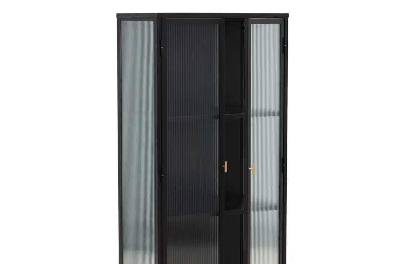 Garis Skapkommode 70x40x160 cm - Sort - Oppbevaring - Skap - Oppbevaringsskap