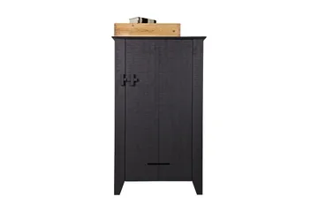 Gijs Oppbevaringsskap 85 cm - Svart Furu - Oppbevaring - Skap - Oppbevaringsskap