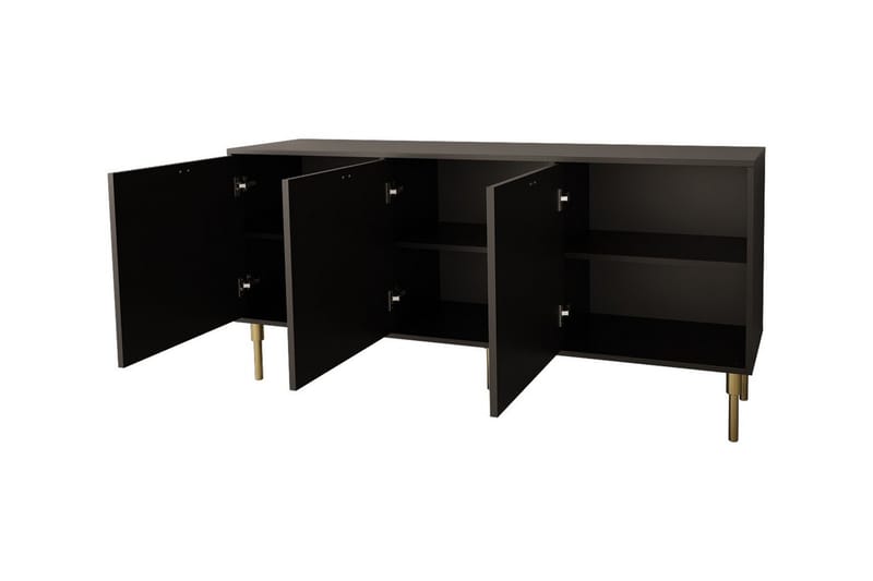 Glenndale Highboard - Hvid - Oppbevaring - Skap - Oppbevaringsskap