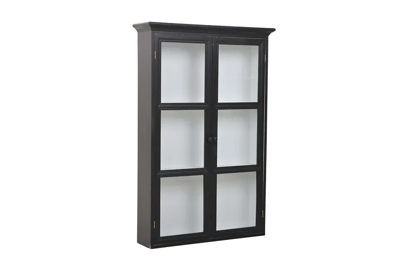 Havin Veggskap 80 cm - Hvit/Svart - Oppbevaring - Skap - Oppbevaringsskap