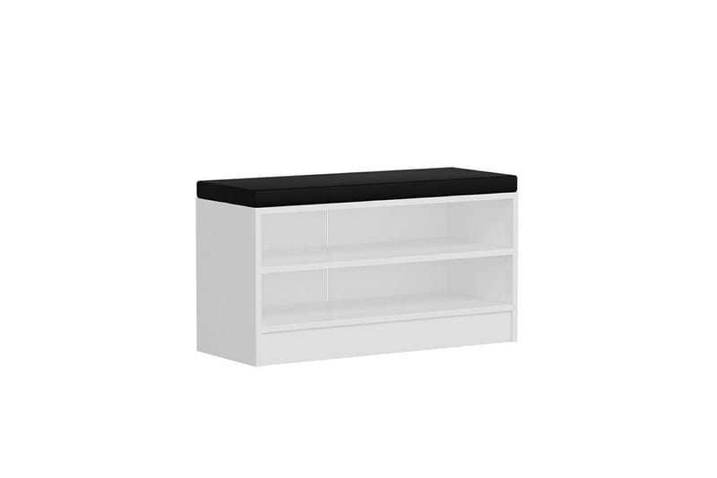 Hew Garderobeskap 90x35 cm - Hvit - Oppbevaring - Skap - Oppbevaringsskap - Omkledningsskap