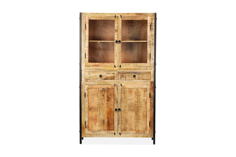 Highboard 100x40x175 cm heltre mango - Oppbevaring - Skap - Oppbevaringsskap