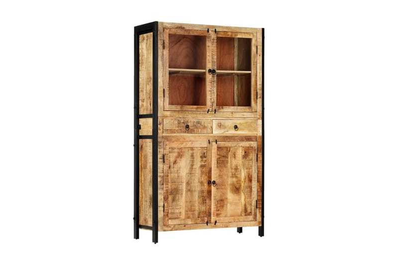 Highboard 100x40x175 cm heltre mango - Oppbevaring - Skap - Oppbevaringsskap