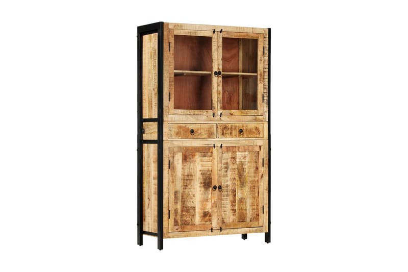 Highboard 100x40x175 cm heltre mango - Oppbevaring - Skap - Oppbevaringsskap