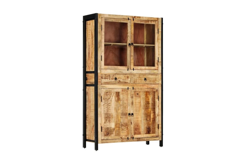Highboard 100x40x175 cm heltre mango - Oppbevaring - Skap - Oppbevaringsskap