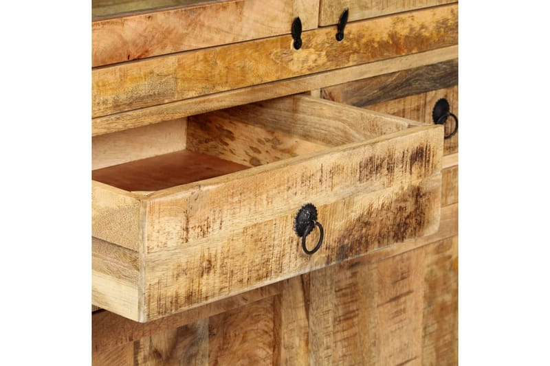 Highboard 100x40x175 cm heltre mango - Oppbevaring - Skap - Oppbevaringsskap