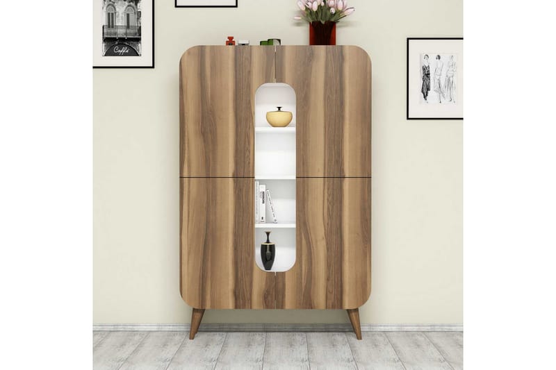 Hovdane Klesskap 108 cm - Brun/Hvit - Oppbevaring - Skap - Oppbevaringsskap