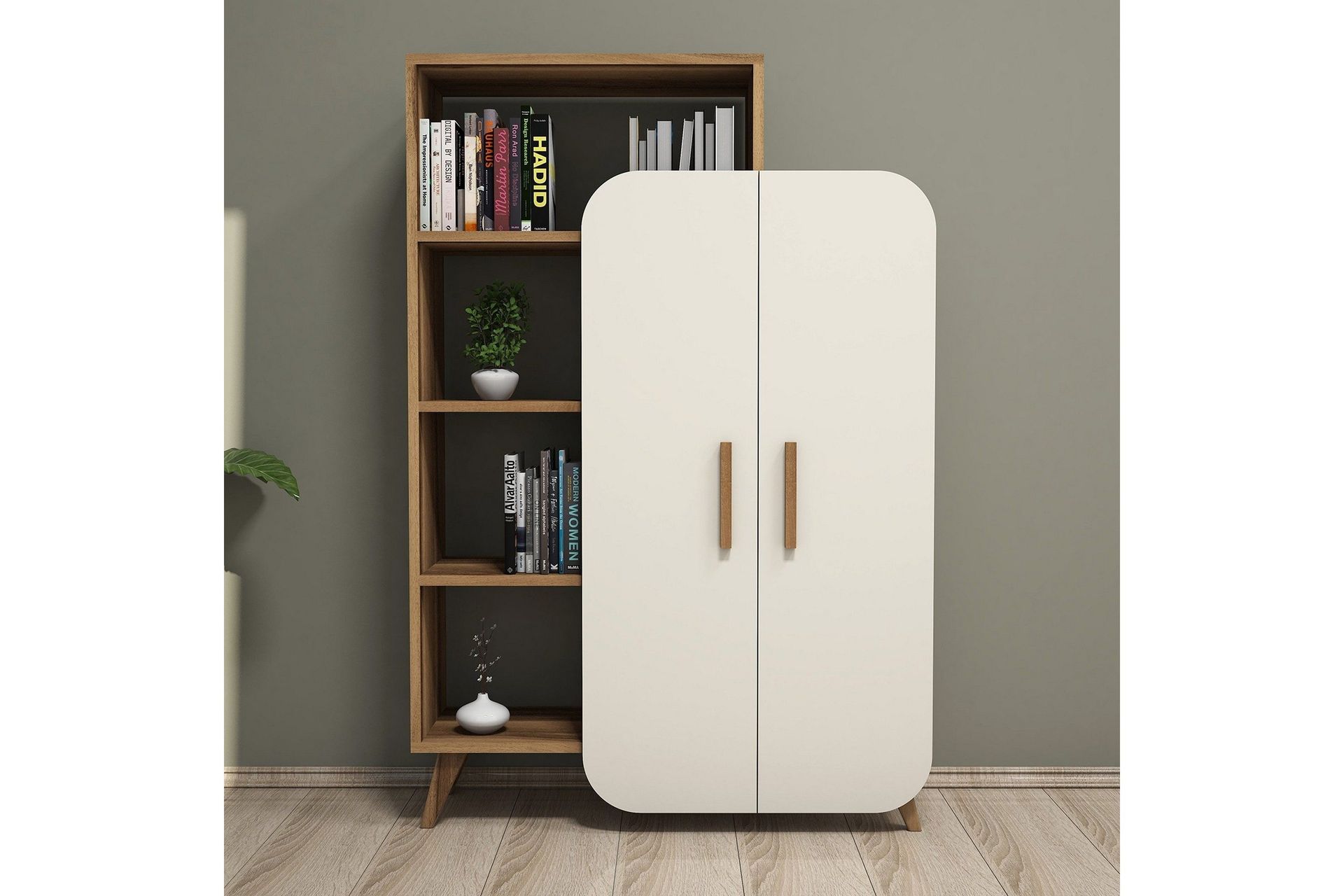 Hovdane Klesskap 90 cm - Brun