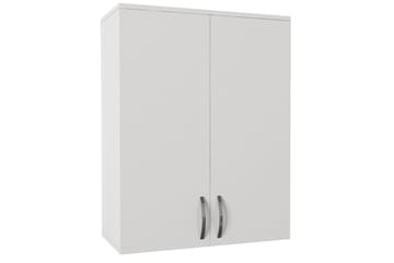 Jkhari Baderomskap 70 cm - Hvit - Oppbevaring - Skap - Oppbevaringsskap