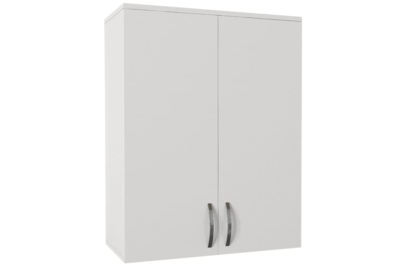 Jkhari Baderomskap 70 cm - Hvit - Oppbevaring - Skap - Oppbevaringsskap