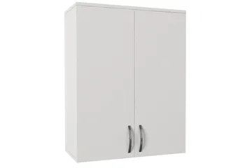 Jkhari Baderomskap 70 cm - Hvit - Oppbevaring - Skap - Oppbevaringsskap