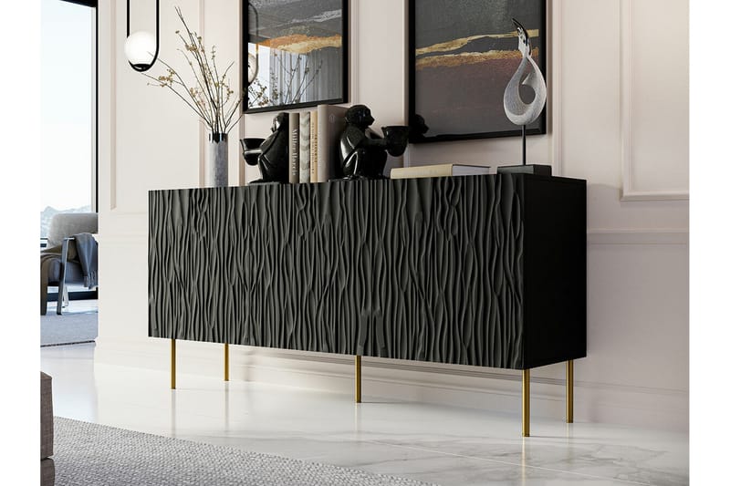 Juniskär Highboard - Svart - Oppbevaring - Skap - Oppbevaringsskap