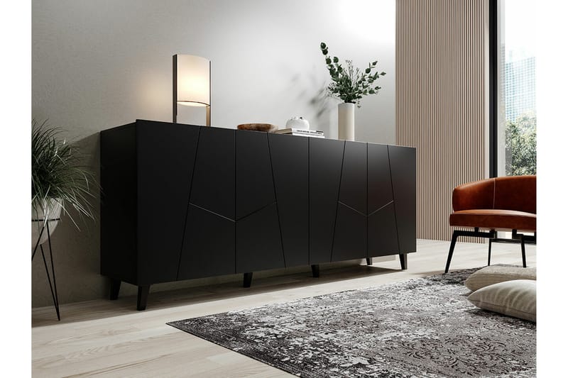 Juniskär Highboard - Svart - Oppbevaring - Skap - Oppbevaringsskap