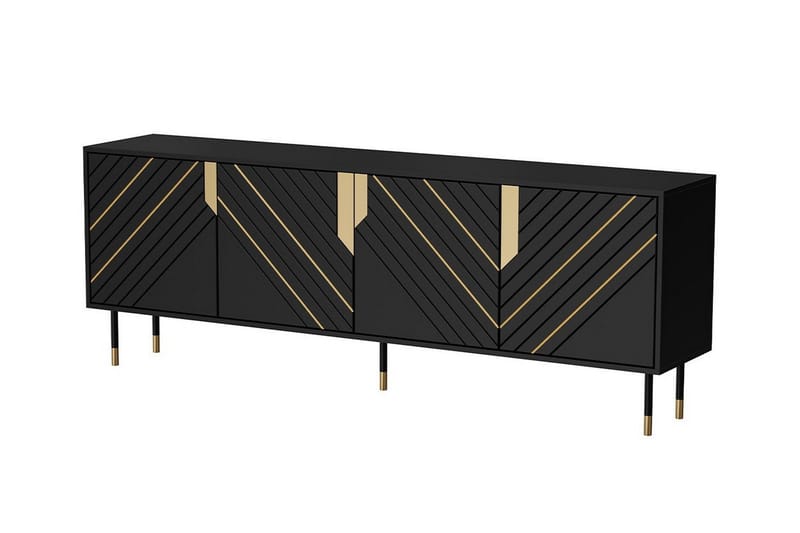 Juniskär Highboard - Svart - Oppbevaring - Skap - Oppbevaringsskap