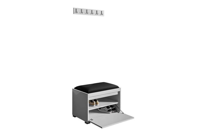 Kenmare Highboard Black/White - Oppbevaring - Skap - Oppbevaringsskap