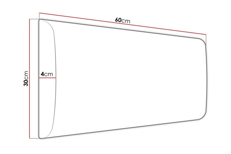 Kenmare Highboard Black/White - Oppbevaring - Skap - Oppbevaringsskap