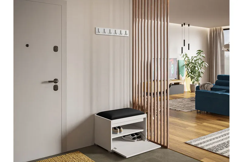 Kenmare Highboard Black/White - Oppbevaring - Skap - Oppbevaringsskap