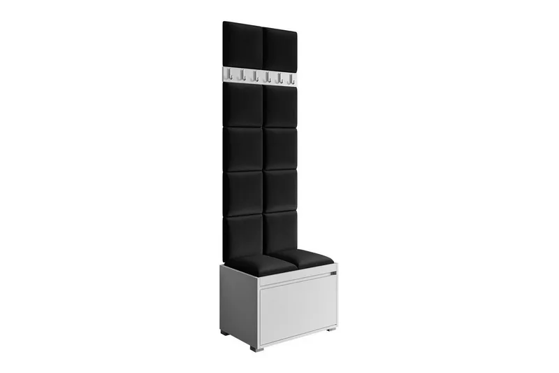 Kenmare Highboard White/Black, undefined