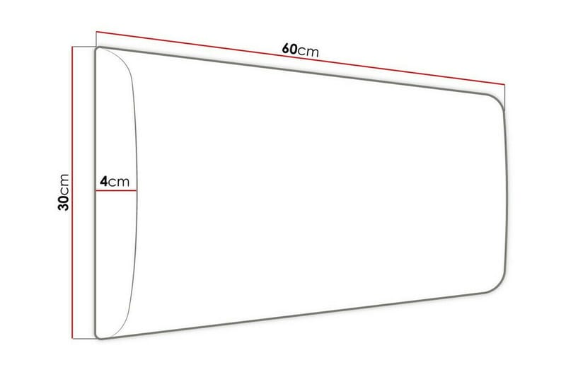 Kenmare Highboard Yellow/White - Oppbevaring - Skap - Oppbevaringsskap