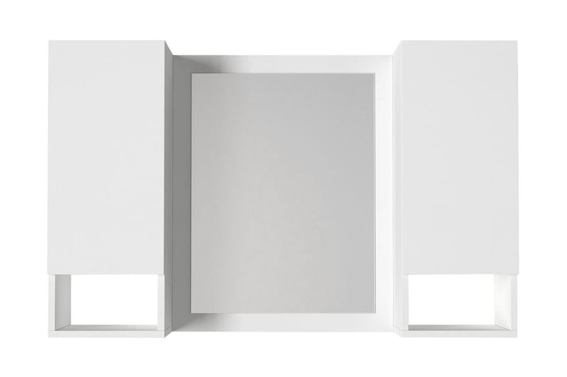 Kittan Veggskap 119 cm - Hvit - Oppbevaringsskap