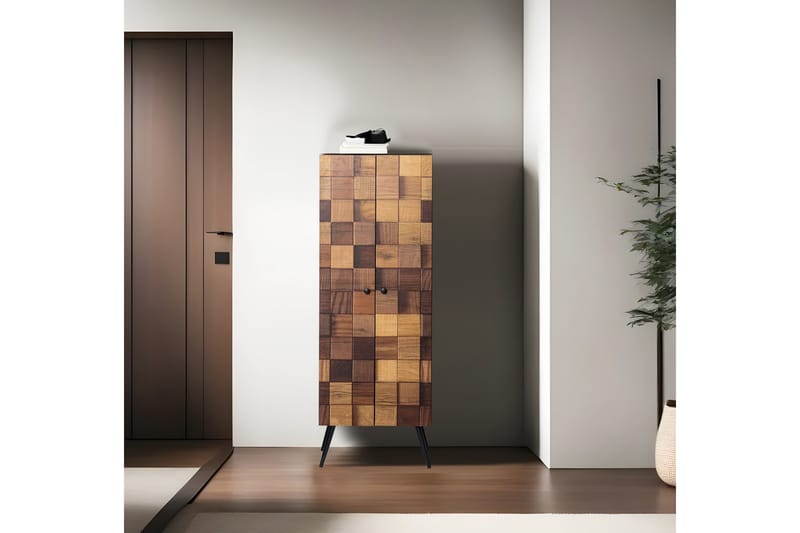 Kofin Highboard - Beige - Oppbevaring - Skap - Oppbevaringsskap