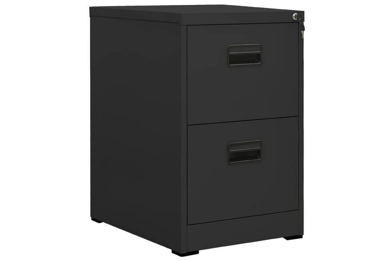 Arkivskap 46x62x72,5 cm stål antrasitt - Antrasittgrå - Oppbevaring - Skap - Oppbevaringsskap - Kontorskap - Dokumentskap