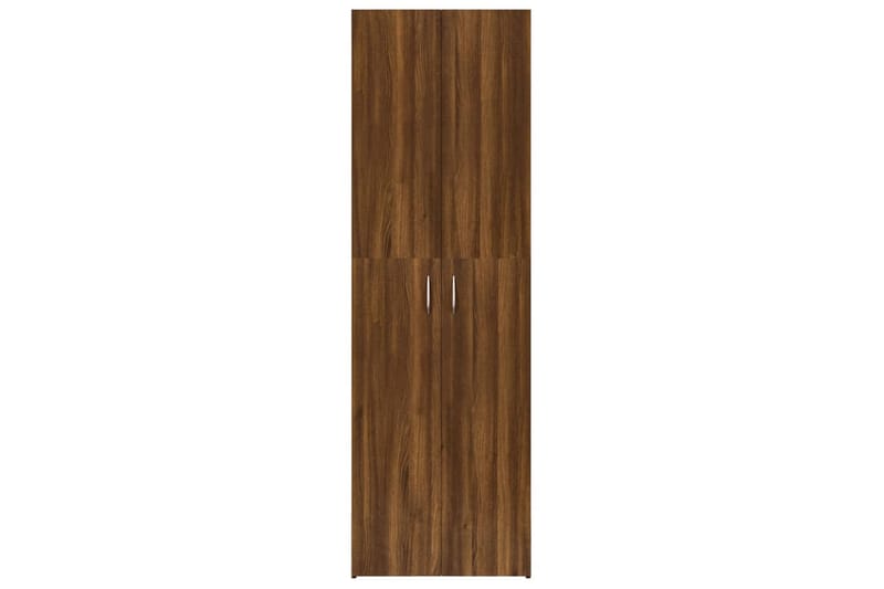 beBasic Kontorskap brun eik 60x32x190 cm konstruert tre - Brun - Oppbevaring - Skap - Oppbevaringsskap - Kontorskap - Arkivskap & hengemappeskap