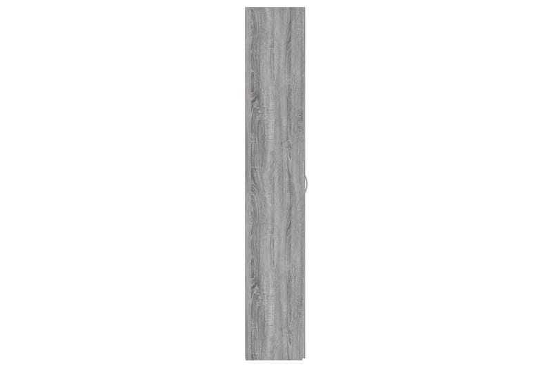 beBasic Kontorskap grå sonoma 60x32x190 cm konstruert tre - GrÃ¥ - Oppbevaring - Skap - Oppbevaringsskap - Kontorskap - Arkivskap & hengemappeskap