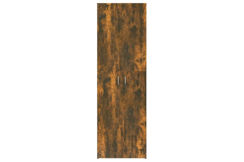 beBasic Kontorskap røkt eik 60x32x190 cm konstruert tre - Brun - Oppbevaring - Skap - Oppbevaringsskap - Kontorskap - Arkivskap & hengemappeskap