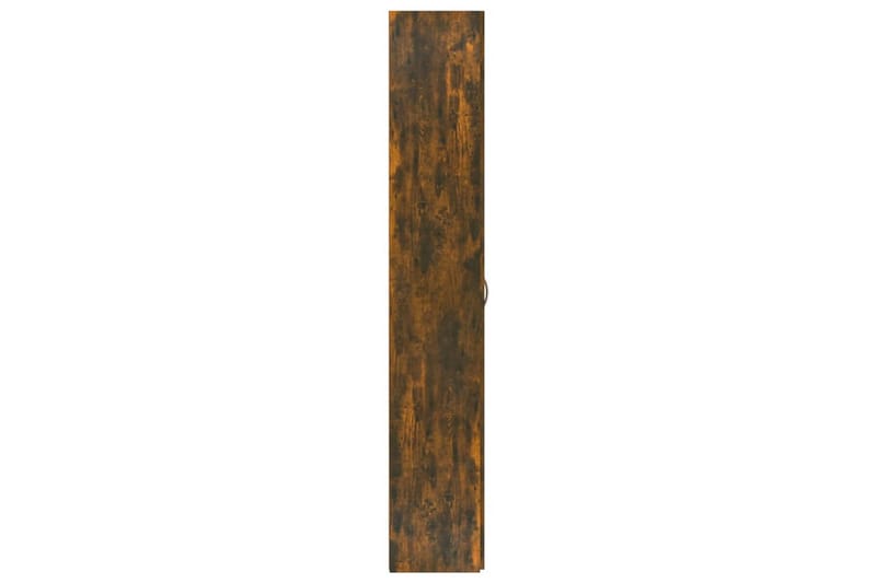 beBasic Kontorskap røkt eik 60x32x190 cm konstruert tre - Brun - Oppbevaring - Skap - Oppbevaringsskap - Kontorskap - Arkivskap & hengemappeskap
