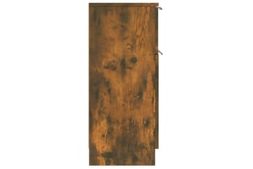 beBasic Skjenk røkt eik 30x30x70 cm konstruert tre - Brun - Oppbevaring - Skap - Oppbevaringsskap - Kontorskap - Dokumentskap