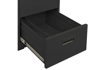 Arkivskap 46x62x102,5 cm stål antrasitt - Antrasittgrå - Oppbevaring - Skap - Oppbevaringsskap - Kontorskap - Dokumentskap
