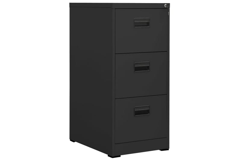 Arkivskap 46x62x102,5 cm stål antrasitt - Antrasittgrå - Oppbevaring - Skap - Oppbevaringsskap - Kontorskap - Dokumentskap