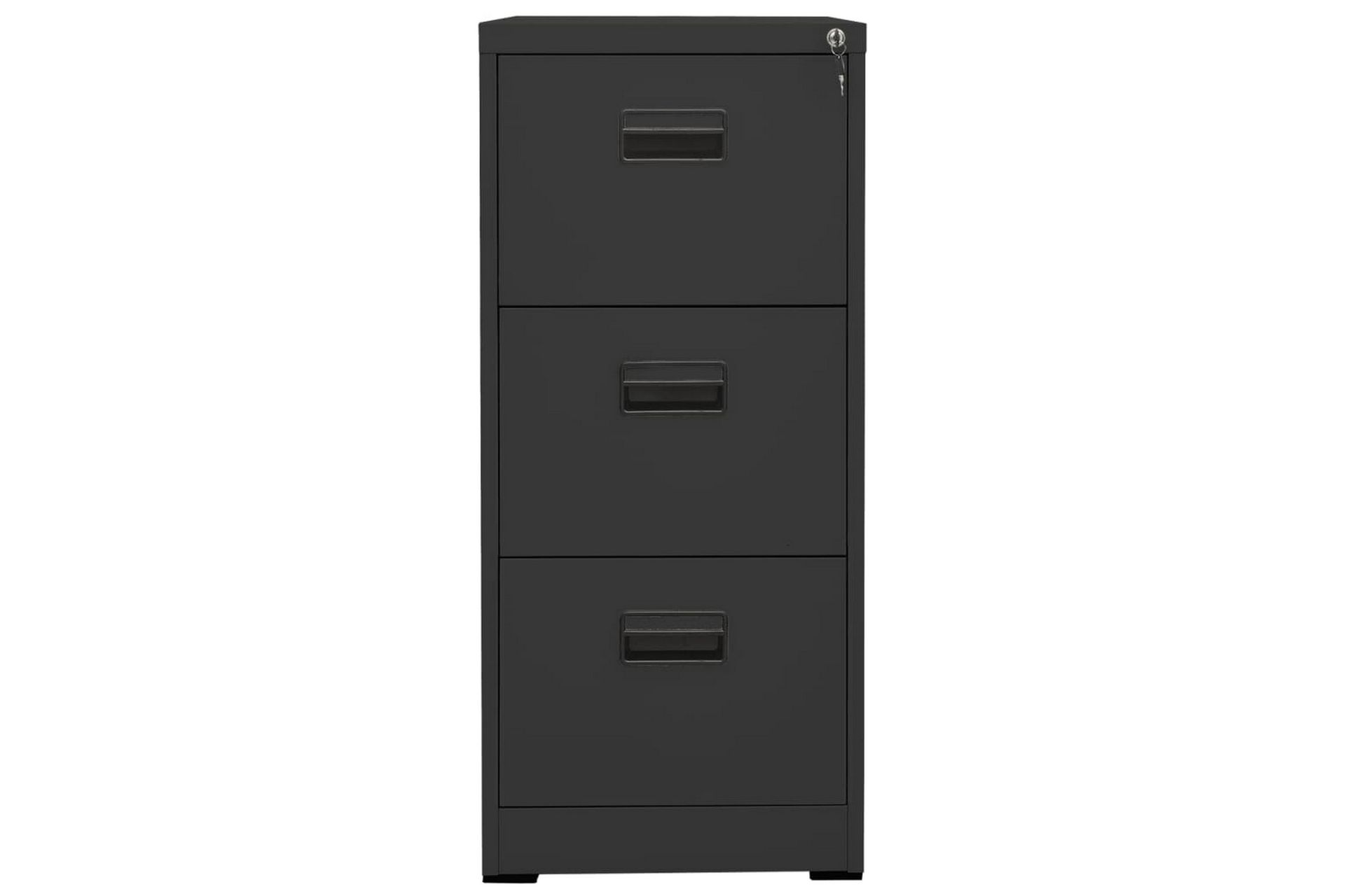 Arkivskap 46x62x102,5 cm stål antrasitt - Antrasittgrå - Oppbevaring - Skap - Oppbevaringsskap - Kontorskap - Dokumentskap