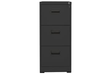 Arkivskap 46x62x102,5 cm stål antrasitt - Antrasittgrå - Oppbevaring - Skap - Oppbevaringsskap - Kontorskap - Dokumentskap