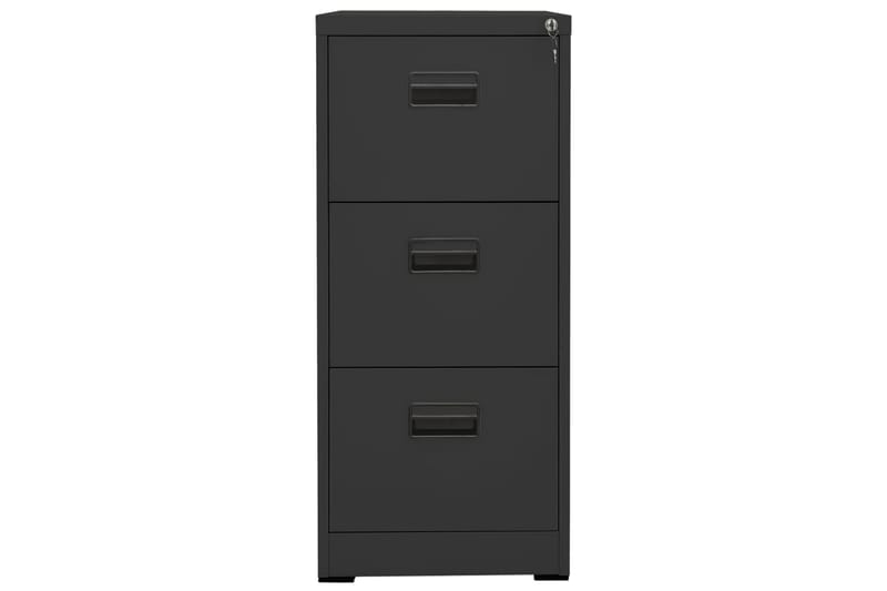 Arkivskap 46x62x102,5 cm stål antrasitt - Antrasittgrå - Oppbevaring - Skap - Oppbevaringsskap - Kontorskap - Dokumentskap