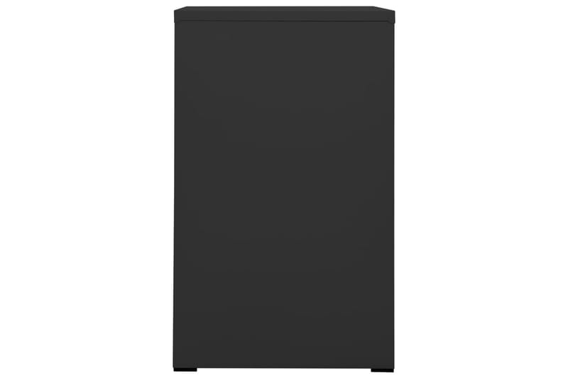 Arkivskap 46x62x102,5 cm stål antrasitt - Antrasittgrå - Oppbevaring - Skap - Oppbevaringsskap - Kontorskap - Dokumentskap