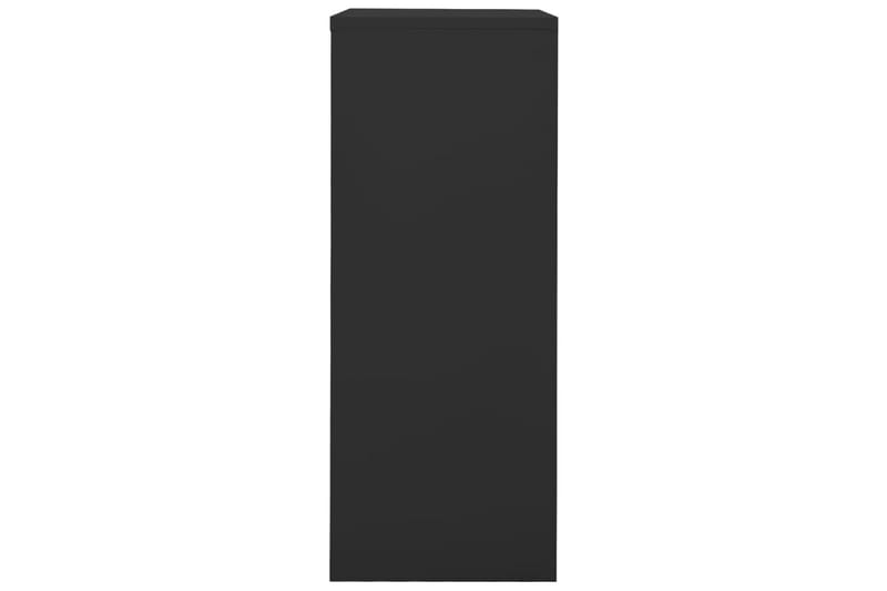 Kontorskap antrasitt 90x40x102 cm stål - Antrasittgrå - Oppbevaring - Skap - Oppbevaringsskap - Kontorskap - Dokumentskap